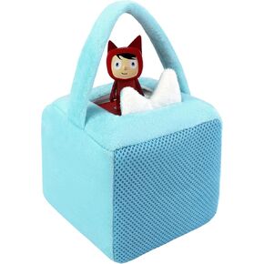 Carrying Case for Toniebox, Pouch for Tonies, Drop-proof and Dust-proof, Gift for Boys Girls, Storage Bag for Toniebox, Red