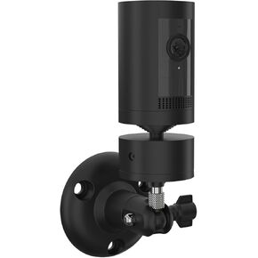 HOLACA Adjustable Wall Mount Compatible with Pan Tilt Camera Mount Camera Indoor/Outdoor Perfect View Angle Black