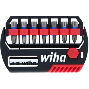 8 Piece Impact Bit Set with Magnetic Bit Holder - 1 Inch