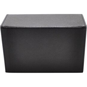 Dex Protection The Dualist Deck Box | 120 Card Storage Capacity | Dual Storage Compartments | Magnetic Closure | Matte Exterior Finish with Velvet Lined Interior