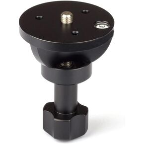 75mm Bowl Adapter,Half Ball Flat to Bowl Adapter Converter with 3/8'' Screw for Manfrotto Weifeng Video Tripod Fluid Head DSLR Rig Camera