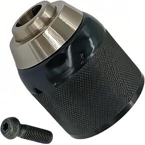 Chuck Keyless Replace for DeWALT DCD797 DCD792 DCD791 DCD790 DC988K DCD795 DC984KN DCD796 with N092854 1/4"-28 Left Hand Chuck Screw N196034 N442696 N161775 Cordless Compact 1/2-Inch (13mm) Drill