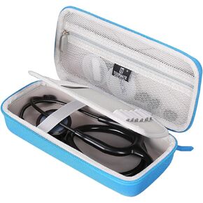 Tourmate Hard Stethoscope Case for 3M Littmann Classic III/Lightweight II S.E. /Cardiology IV Diagnostic/MDF Acoustica Deluxe Stethoscopes, Case Only