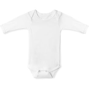 TotAha Baby Long Sleeve Bodysuit, Unisex Baby Clothes for Boy Girl, 0-3-6-18-24 Months, Soft Infant Sleepers for All Seasons