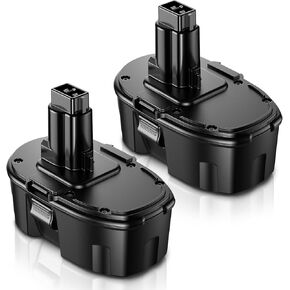 5000Ah Ni-Mh Replacement for Dewalt 18V Battery Compatible with DC9098 DC9096 DC9099 DC970 DW9095 DW9096 DE9039 DE9095 DE9096 DE9098 DW9098 DW9099