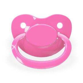Pacifier Addict - Fixx - JUMBO Functional Adult XXL Silicone Pacifier - Size 10 (Hot Pink)