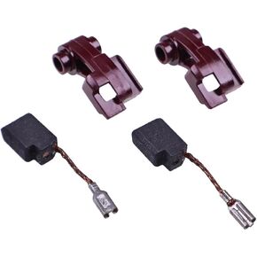 Grinder Motor Brush Set Holder 650916-01 648743-00 Compatible with Dewalt D28110 D28112 D28402 D28402N D28402K