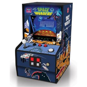 My Arcade Space Invaders Micro Player: Mini Arcade Machine Video Game, Fully Playable, 6.75" Collectible Premium Edition