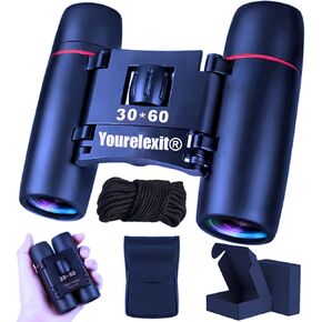 Binoculars with Phone Adapter for Adults, Compact Pocket Travel Binocular for Bird Watching Concert Theater Opera High Powered Electronics Cruise Ship Essentials Norwegian Alaska Hiking Camping Gear
