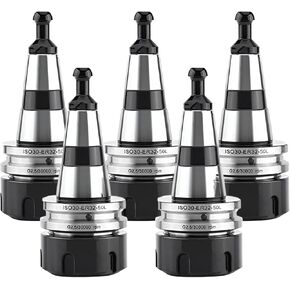 5PCS/Lot ISO30 ER32-50L Balance Collet Lathe Chuck G2.5 30000RPM CNC Tool Holder Stainless Steel with Pull Stud Milling Lathe