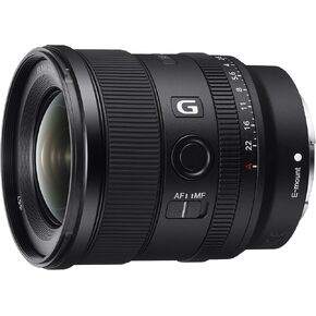 Sony SEL20F18G - Full Frame Lens FE 20mm F1.8 G - A Large Aperture, Ultra-Wide Angle Prime Lens for Stills and Movies