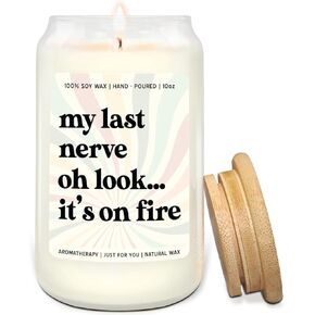 NewEleven Gifts for Women Friendship - Funny Gifts for Friends Female - Unique Friendship Gifts for Women, Friend, Female, Bestie, BFF, Soul Sister, Work Bestie - Candle
