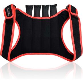 سترة مصحح الوضعية للنساء، أوزان قابلة للإزالة، مقاس قابل للتعديل - مصحح وضعية تمليس الظهر، تحسين الوضعية، بناء قوة الظهر - مصحح الوضعية المتقدم مع 4 أوزان لكل 0.5 رطل in Kuwait