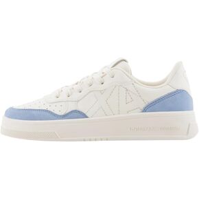 A｜X ARMANI EXCHANGE Women's Seattle, Suede Details, Embroidered Logo Sneaker