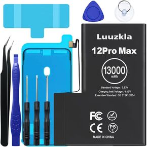 12000mAh (2024 New Upgrade) Battery Compatible with iPhone 11 PRO MAX, Super Capacity Battery Replacement Compatible with iPhone 11 PRO MAX, with Full Tool Kits-0 Cycle-24 Months Service