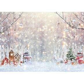 7x5ft Winter Wonderland Backdrop Winter Photo Backdrop Snowy Backdrop Winter Scene Backdrop Winter Christmas Background F232
