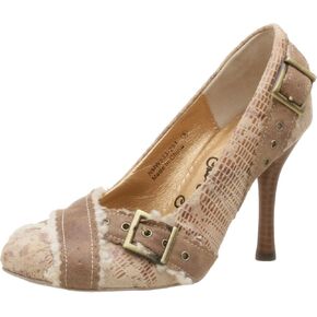 Naughty Monkey Women's The Bomb Pump with Buckles