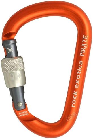 Rock Exotica Pirate Locking Carabiner - WireEye in Kuwait