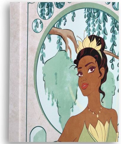 Open Road Brands Disney Princesses Gallery Wrapped Canvas Wall Decor - Soft Pastel Canvas With Ariel, Jasmine, Cinderella and Mulan - Large Princess Wall Art in Kuwait