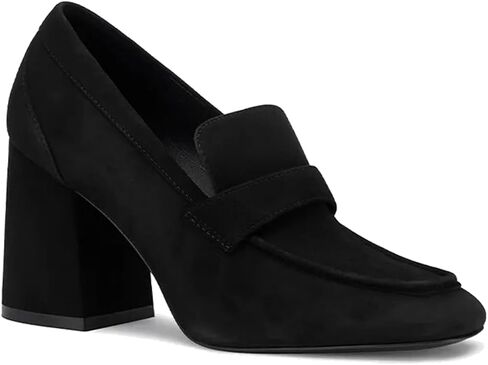 MOOMMO Women Chunky Block Heel Loafers Pumps Square Closed Toe Slip On Dress Shoes Patent Leather Oxford Loafer Shoes Fringe Buckle Tassel Wingtip Office Work Shoe Business Professional 4-11 M US in Kuwait
