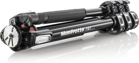 Manfrotto 190 Aluminium 4 Section Tripod with Horizontal Column in Saudi Arabia