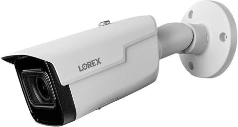 كاميرا Lorex LNB9292BW-4PK 4K (8 ميجابكسل) بيضاء ليلية مزودة بمحركات متغيرة البؤرة ذكية IP رصاصة (4 عبوات). متوافق مع N881B، N882B وNR900X NVRs in Kuwait