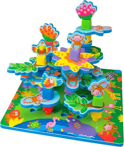 لعبة ALEX Toys Little Hands Peg and Layer Jungle in Kuwait