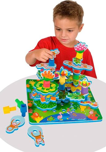لعبة ALEX Toys Little Hands Peg and Layer Jungle in Kuwait