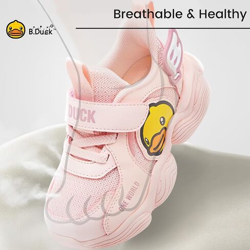 B.Duck Toddler Shoes for Girl and Boy [Comfortable & Fashionable] Kids Shoe Toddler Tennis Shoes Toddler Sneakers for Toddler/Little Kid in Saudi Arabia