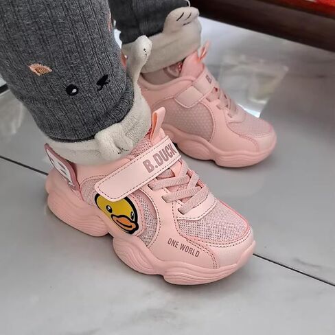 B.Duck Toddler Shoes for Girl and Boy [Comfortable & Fashionable] Kids Shoe Toddler Tennis Shoes Toddler Sneakers for Toddler/Little Kid in Saudi Arabia
