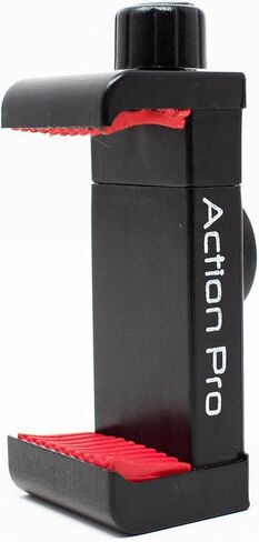 Action Pro™ Phone Tripod Mount Adapter Video Vlogging Universal Smartphone Tripod Holder for iPhone 6, 5, 5C, 5S, Samsung Galaxy S5, S4 Note 4 Note 3 One Plus Redmi Realme Motorola Huawei Vivo Oppo in Kuwait