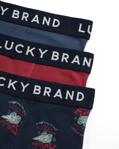 Lucky Brand Mens Classic Boxer Briefs 3Pack in Saudi Arabia