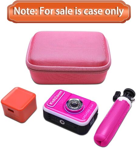 LTGEM Kid Camera Case Compatible with VTech KidiZoom Creator Cam, Pink in Saudi Arabia