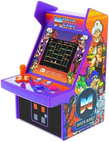 My Arcade Space Invaders Micro Player: لعبة فيديو Mini Arcade Machine، قابلة للتشغيل بالكامل، إصدار مميز قابل للتجميع مقاس 6.75 بوصة in Kuwait
