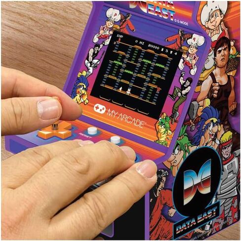 My Arcade Space Invaders Micro Player: لعبة فيديو Mini Arcade Machine، قابلة للتشغيل بالكامل، إصدار مميز قابل للتجميع مقاس 6.75 بوصة in Kuwait