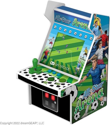My Arcade Space Invaders Micro Player: لعبة فيديو Mini Arcade Machine، قابلة للتشغيل بالكامل، إصدار مميز قابل للتجميع مقاس 6.75 بوصة in Kuwait