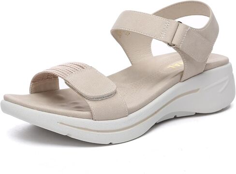 Bernal Women's Fashion Walking Sandals Comfortable Breathable Sandals Adjustable Athletic Sport Shoes for Outdoors in Kuwait