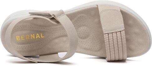 Bernal Women's Fashion Walking Sandals Comfortable Breathable Sandals Adjustable Athletic Sport Shoes for Outdoors in Kuwait