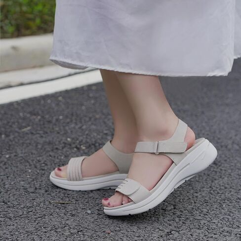 Bernal Women's Fashion Walking Sandals Comfortable Breathable Sandals Adjustable Athletic Sport Shoes for Outdoors in Kuwait