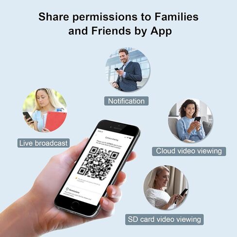 كاميرا أمان NGTeco 4MP لاسلكية خارجية، كاميرا بطارية 2.5K FHD لأمن المنزل مع كشف الحركة، رؤية ليلية ملونة مع ضوء كشاف، تخزين سحابي مجاني لمدة 30 يومًا، متوافقة مع Alexa in Kuwait