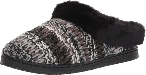 Dearfoams Women's Cora Striped Knit Clog Slipper in Kuwait