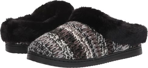 Dearfoams Women's Cora Striped Knit Clog Slipper in Kuwait