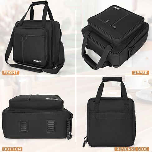 OUUTMEE Coffee Maker Carrying Bag Compatible with Keurig K-Mini or K-Mini Plus, Single Serve Coffee Brewer Portable Storage Bag with Extra Pockets, Storage Tote Case With Shoulder Strap in Kuwait
