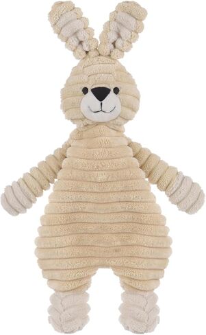 Apricot Lamb Corduroy Bunny Soft Loveys for Babies, Security Blanket for Baby Boy and Girl, 11.9 Inches for Infant and Toddlers (Green) in Kuwait