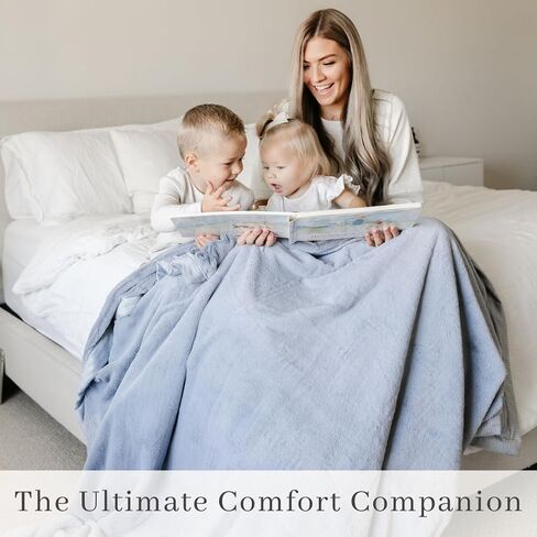 SARANONI | Navy/Gray XL Blanket in Saudi Arabia