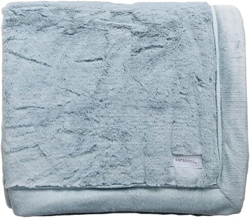 SARANONI | Navy/Gray XL Blanket in Saudi Arabia