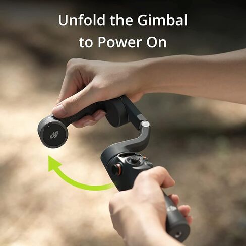 DJI Osmo Mobile 6 Smartphone Gimbal Stabilizer (Black) Accessory Bundle with 2 YR CPS Enhanced Protection Pack, LED Ring Light, Lexar 64GB MicroSDXC Memory Card and Cleaning Kit in Saudi Arabia