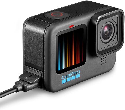 باب جانبي بديل لـ GoPro Hero 10 Hero 9، غطاء بطارية بلاستيكي فاخر قابل للإزالة من نوع POM، غطاء محول منفذ شحن من النوع C، جزء إصلاح ملحقات مدونة الفيديو للكاميرا مع قابس الغبار in Kuwait