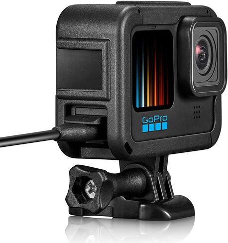 باب جانبي بديل لـ GoPro Hero 10 Hero 9، غطاء بطارية بلاستيكي فاخر قابل للإزالة من نوع POM، غطاء محول منفذ شحن من النوع C، جزء إصلاح ملحقات مدونة الفيديو للكاميرا مع قابس الغبار in Kuwait