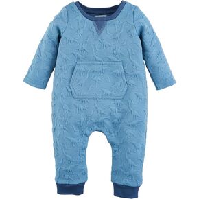 Mud Pie Unisex Baby Quilted Dino Bodysuit